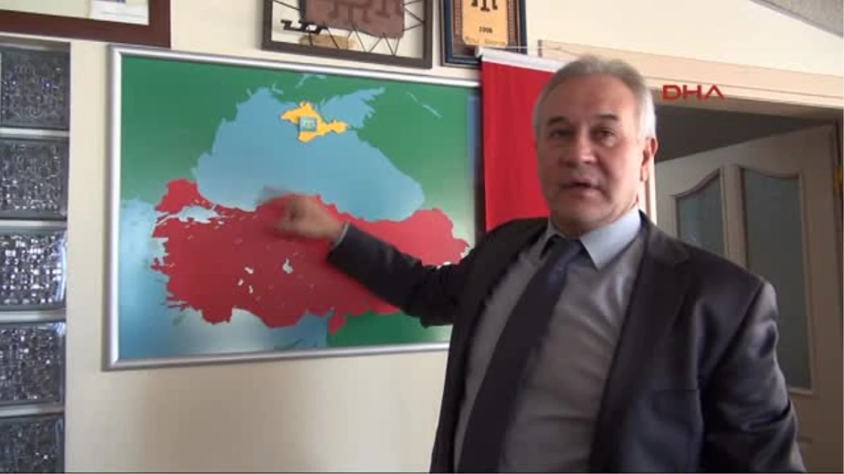 Kırım Tatarları Dernekleri Federasyon Başkanı Aracı Rusya Kırım\'ı Federasyona Bağlamak İstiyor