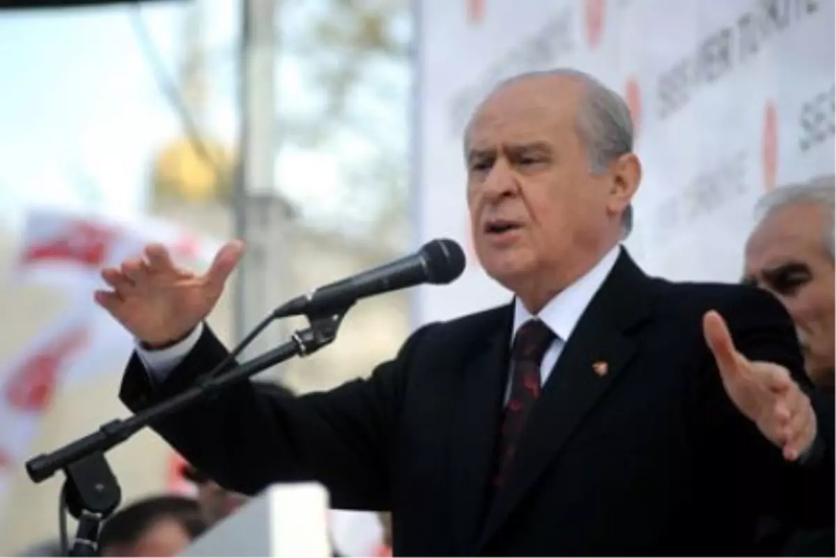 MHP Lideri Devlet Bahçeli Açıklaması