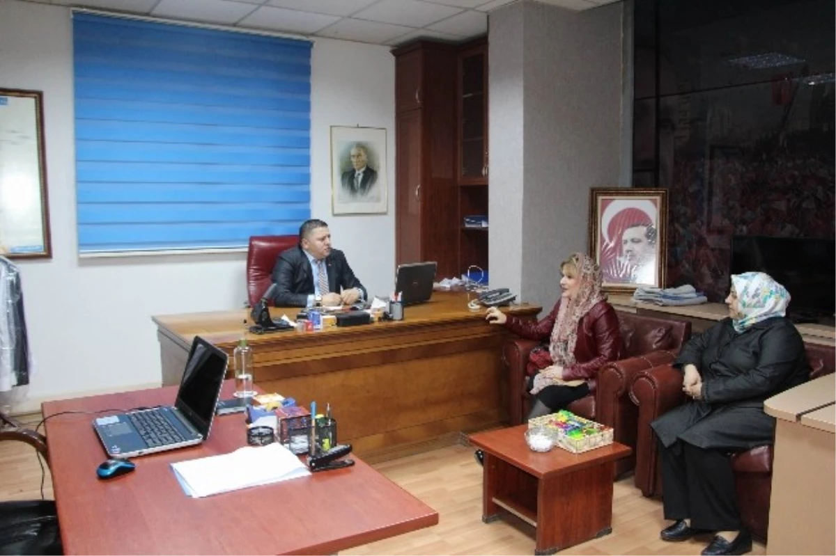 Nermin Ensarioğlu, Skm Başkan Yardımcısı Sevim\'i Ziyaret Etti