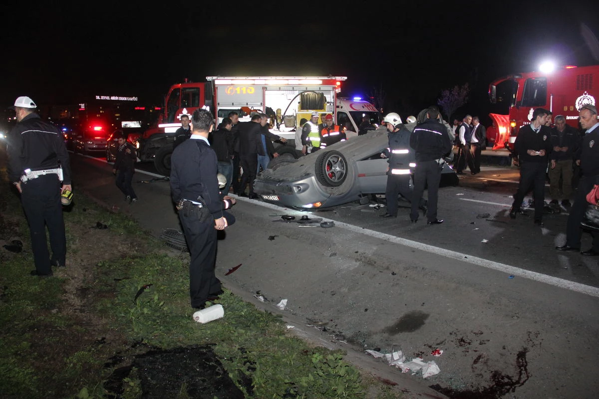 Otogar Yolunda Trafik Kazası: 5 Yaralı