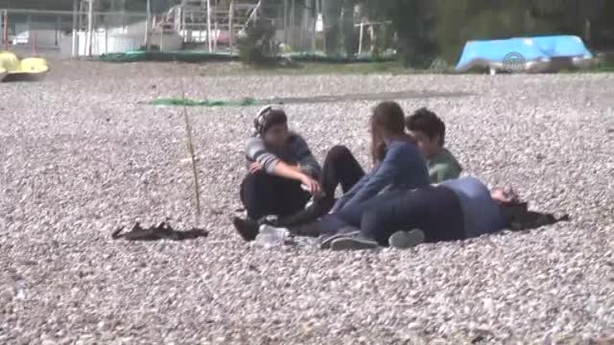 Şiddetli yağış, yerini güneşli havaya bıraktı -