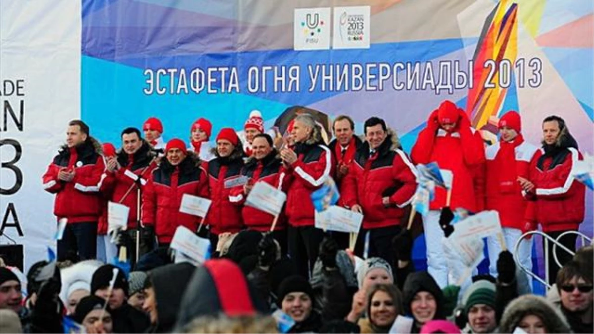 Universiade 2013 - Kazan Meşalesi Yola Çıktı