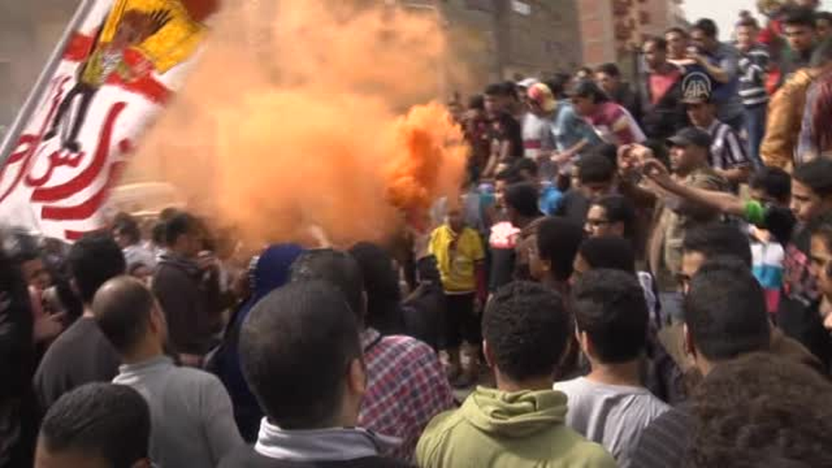 Ambaba semtinde meşruiyete destek için protesto gösterisi düzenledi -