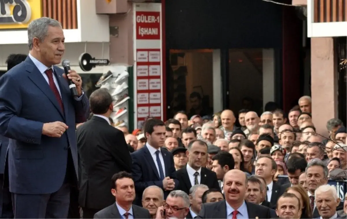 Arınç: "Birilerinin Ayağının Nasırına Bastık"