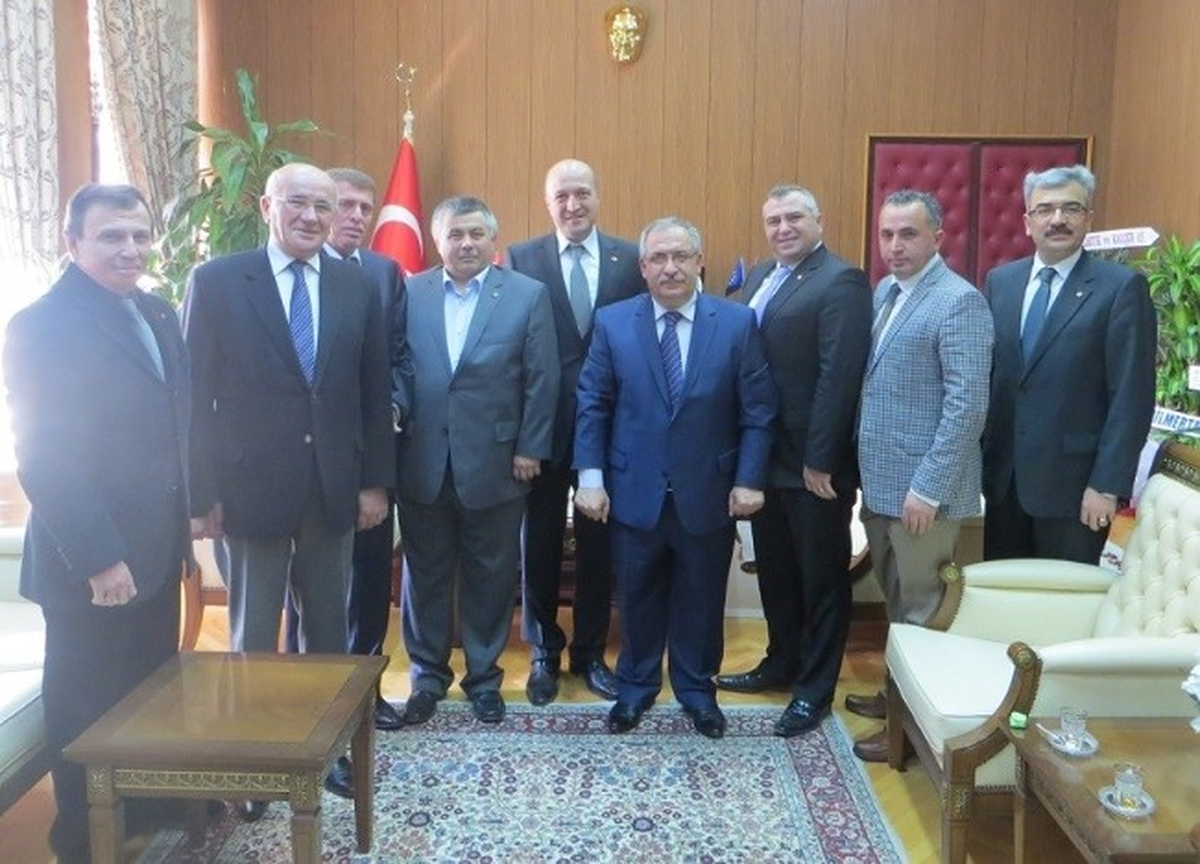 Bozüyük Tso\'dan Vali Nayir\'a Ziyaret