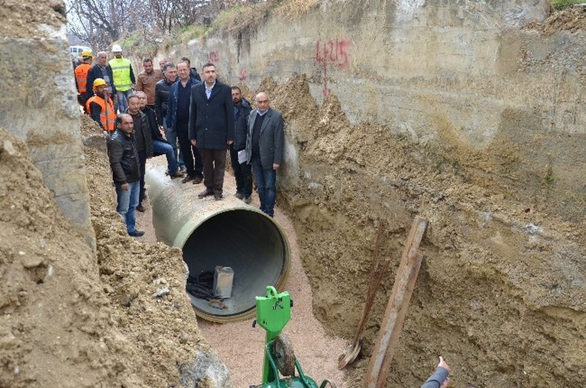 DSİ 13. Bölge Müdürü Özgür, Korkuteli\'nde İncelemelerde Bulundu