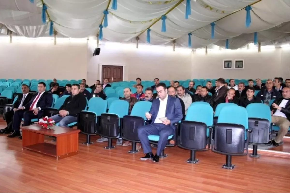 İtfaiye Personeline Doğalgaz Semineri Verildi