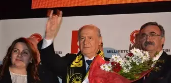 Devlet Bahçeli Keşan'da Gece Mitingi Yaptı