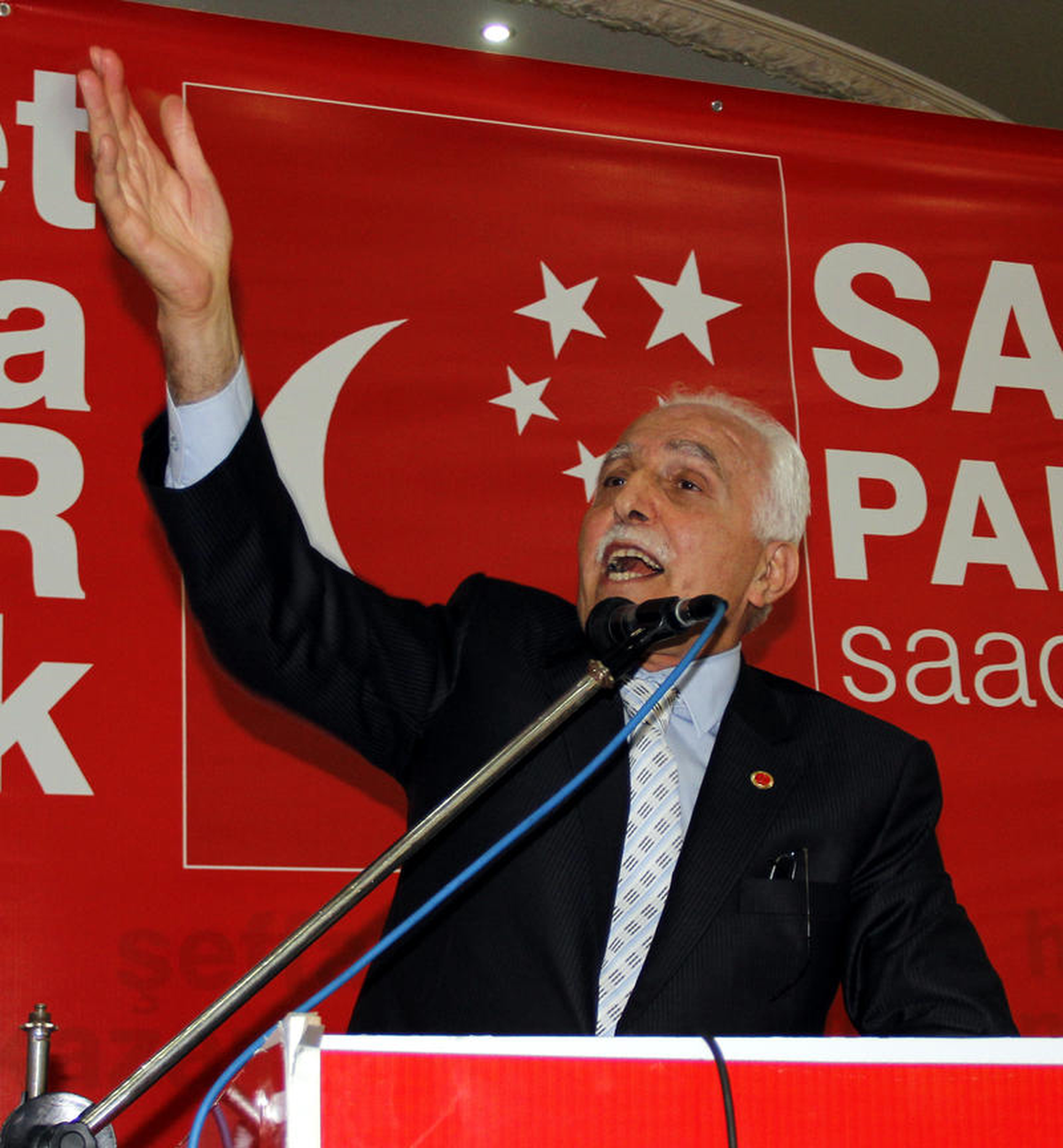 Saadet Partisi Genel Başkanı Kamalak, Diyarbakır\'da