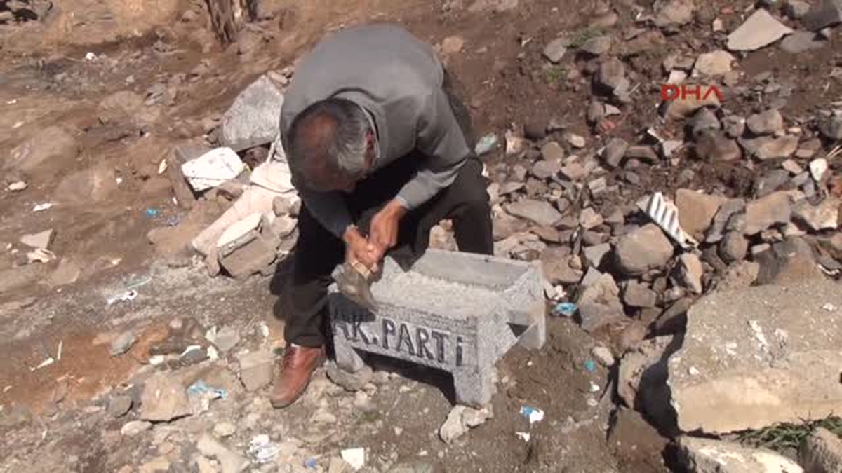Siverekli Taş Ustasının Erdoğan Sevgisi