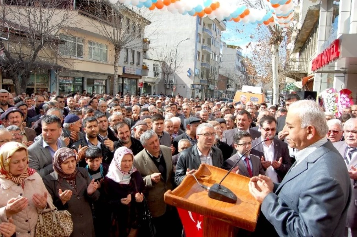 Taşköprü\'de AK Parti Seçim Bürosu Açıldı