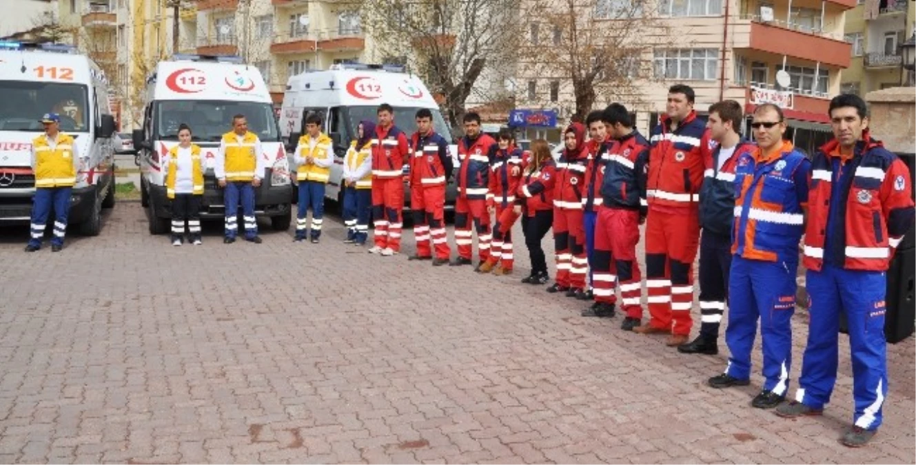 Aksaray\'a 7 Yeni Ambulans