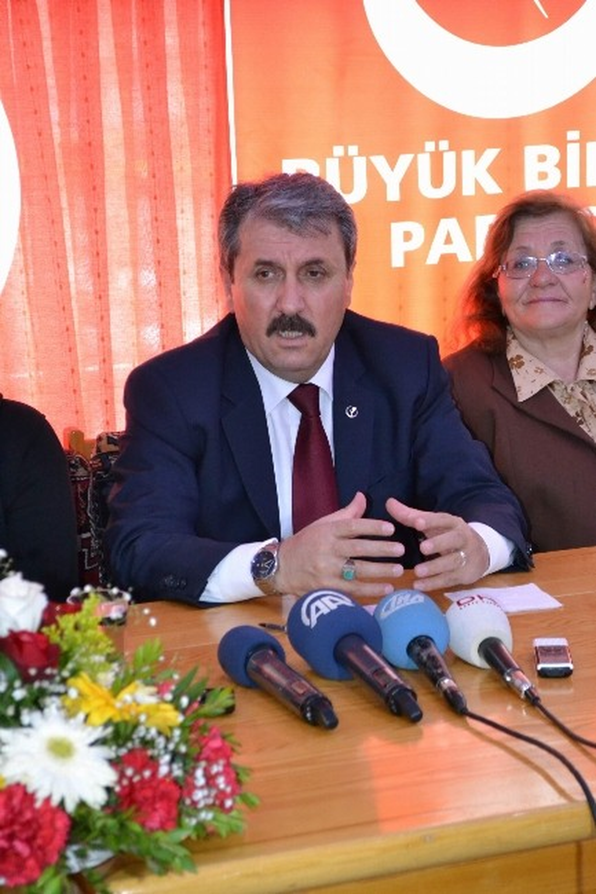 BBP Genel Başkanı Mustafa Destici Niğde\'de