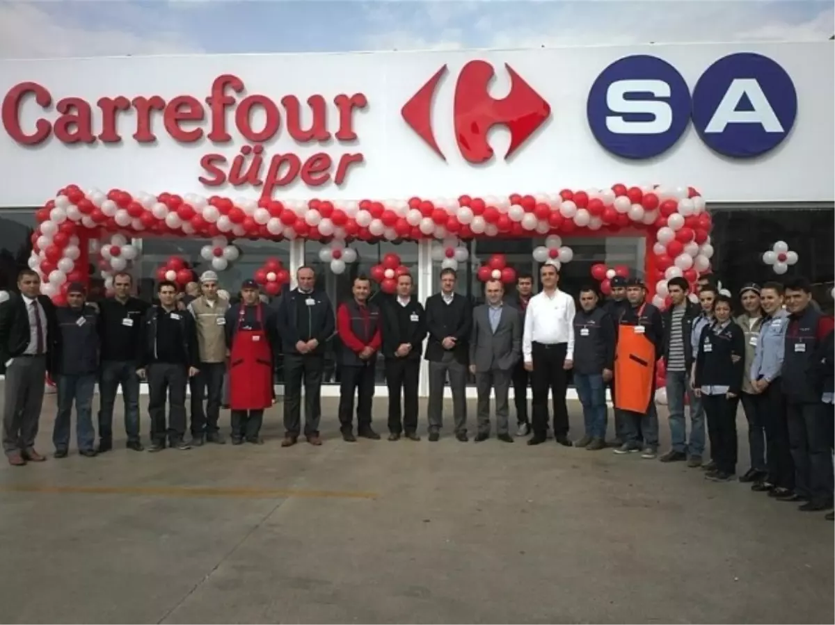Carrefoursa Süper" Antalya ve Antakya\'da Açıldı
