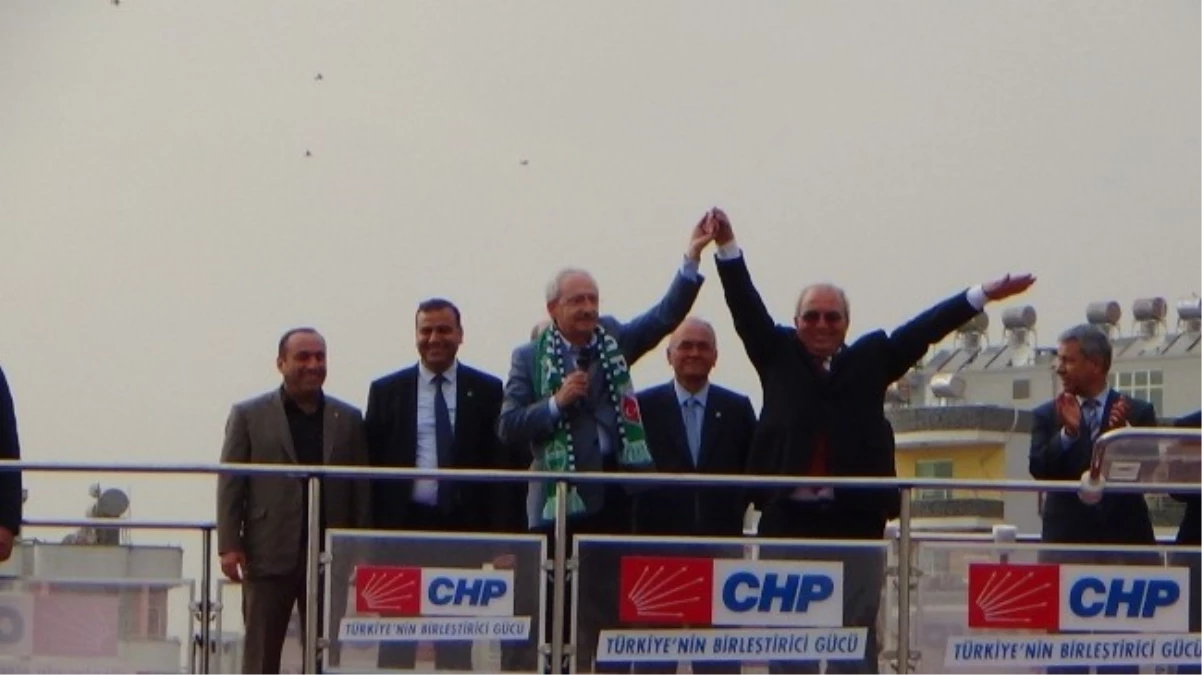 CHP Genel Başkanı Kemal Kılıçdaroğlu Ceyhan\'da