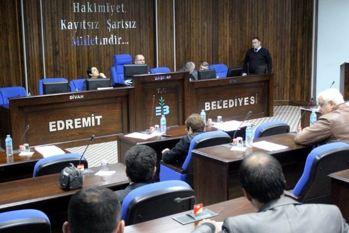 Edremit Belediye Meclisi Toplandı