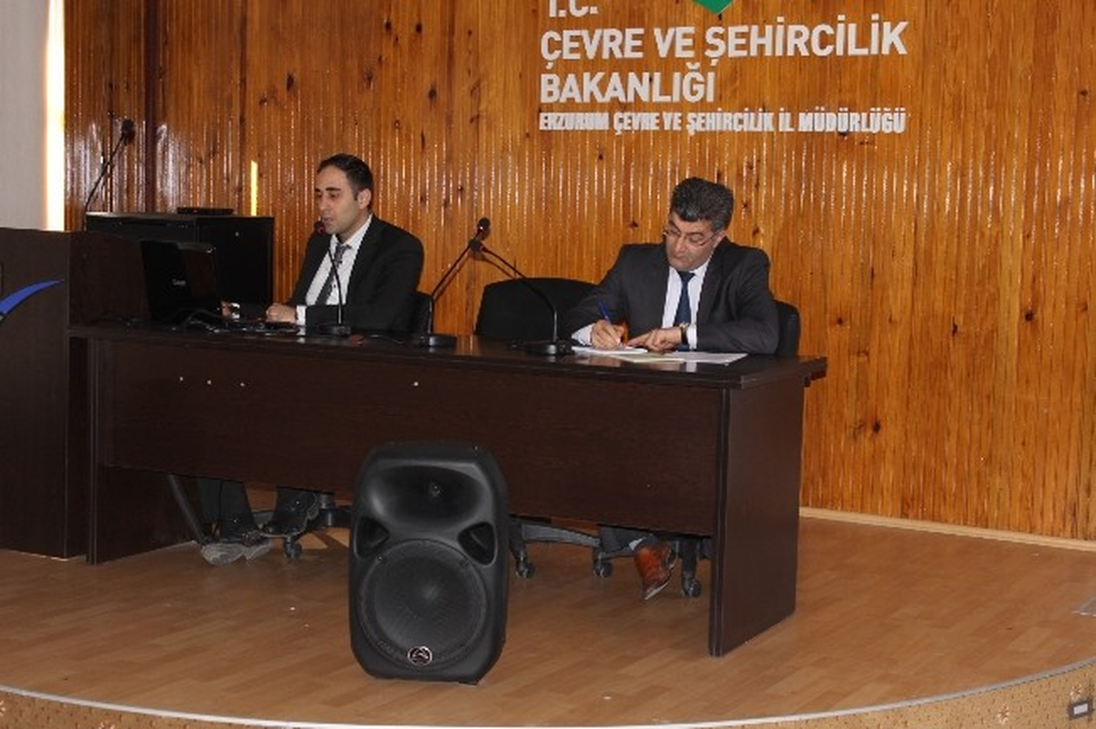 Erzurum Çevre Denetimleri Şube Müdürlüğü Tarafından Bilgilendirme Toplantısı Yapıldı