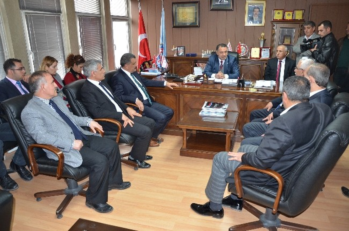 Gürkan, Demiryol-İş Sendikasını Ziyaret Etti