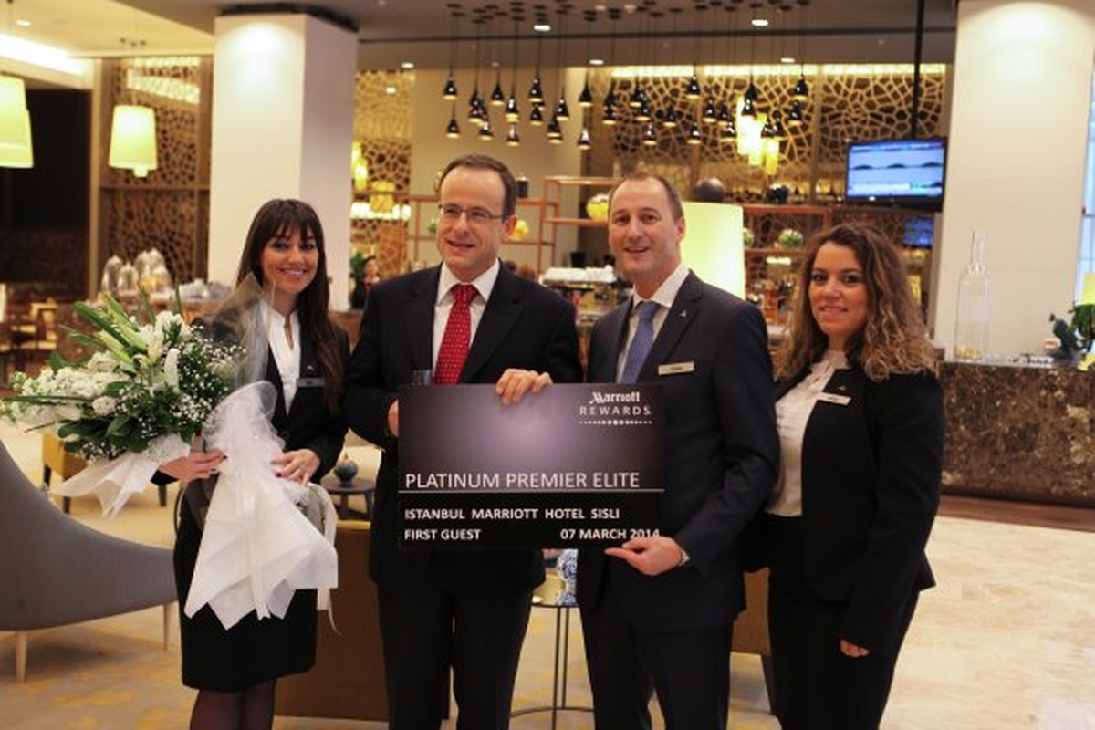 İstanbul Marriott Hotel Şişli İlk Misafirini Ağırladı