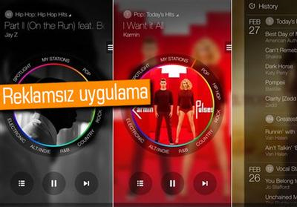 Samsung\'tan Müzik Uygulaması: Milk Music