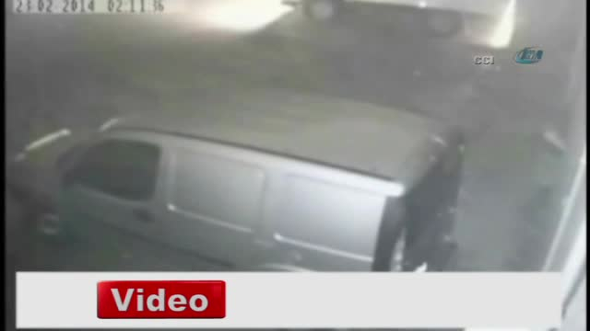 200 Bin Avroluk Hırsızlık Güvenlik Kamerasında