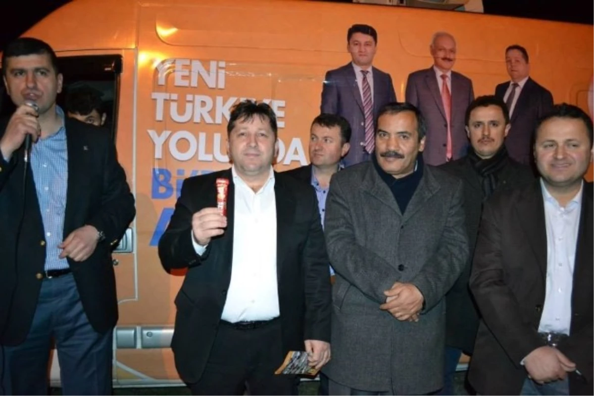 AK Parti İl Genel Meclis Üyelerine Köylerde Coşkulu Karşılama