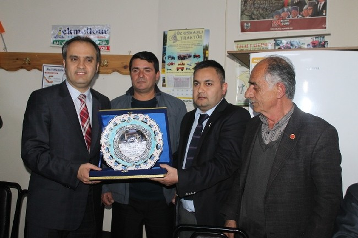 Alinur Aktaş\'tan Köy Ziyaretleri