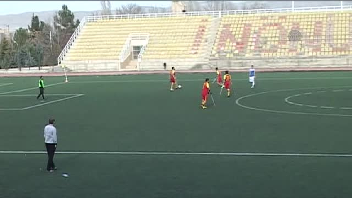 Ampute futbol maçında kavga -