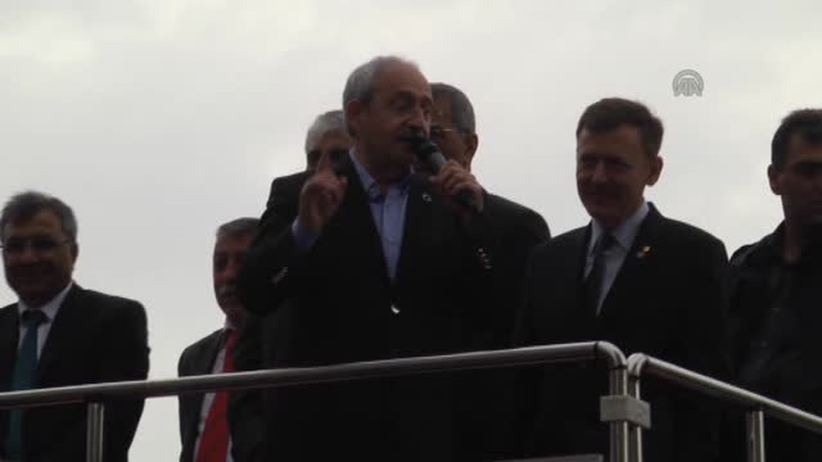 CHP Genel Başkanı Kılıçdaroğlu, Erdemli\'de -