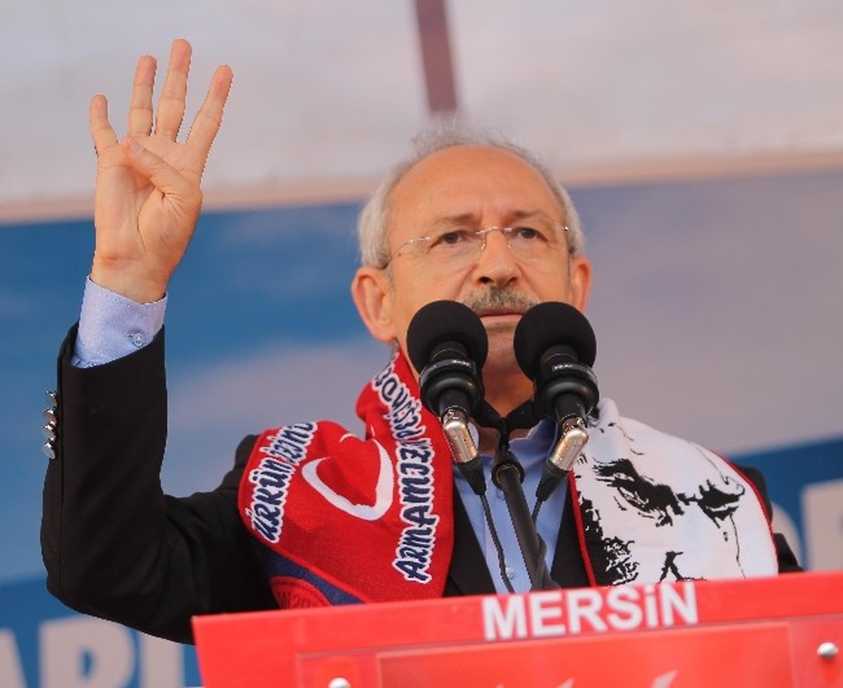 CHP Lideri Kılıçdaroğlu Mersin\'de