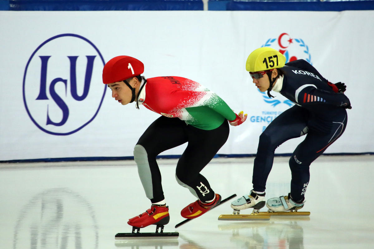 Dünya Gençler Short Track Şampiyonası" Sona Erdi