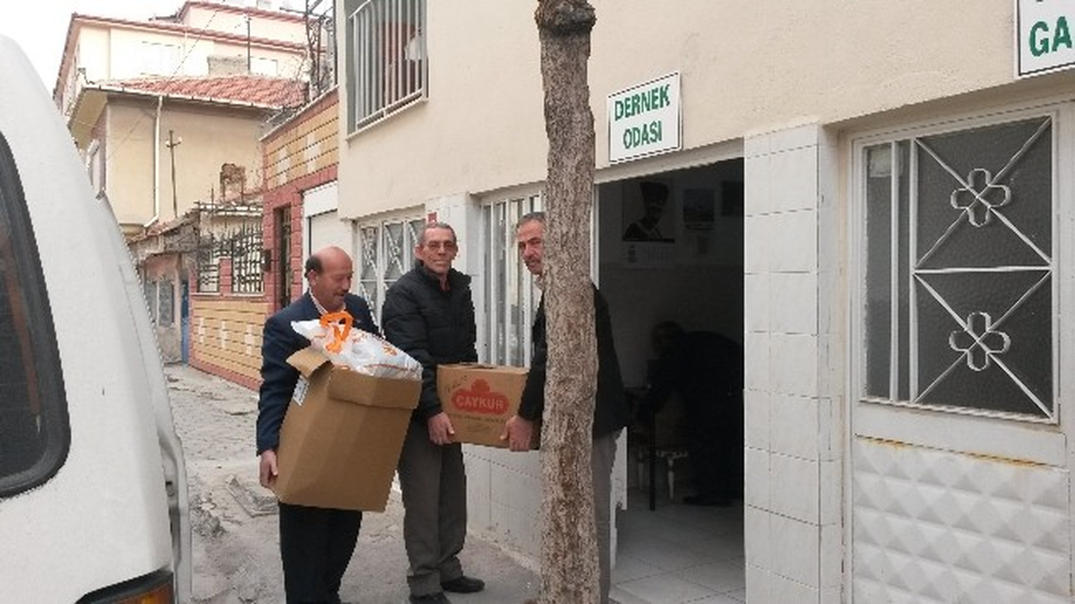 Işıklar Mahallesinden Suriye\'ye Yardım Desteği