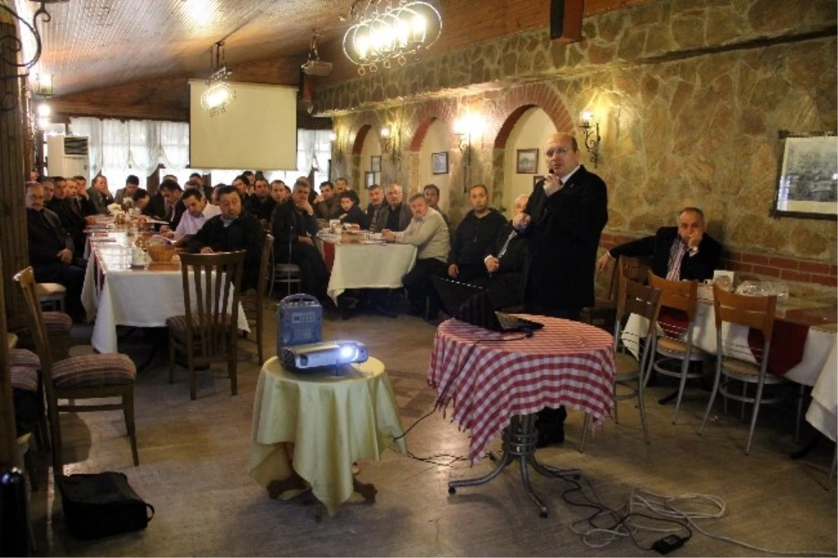 Kalay, Halk Otobüsü Şoförlerine Projelerini Anlattı