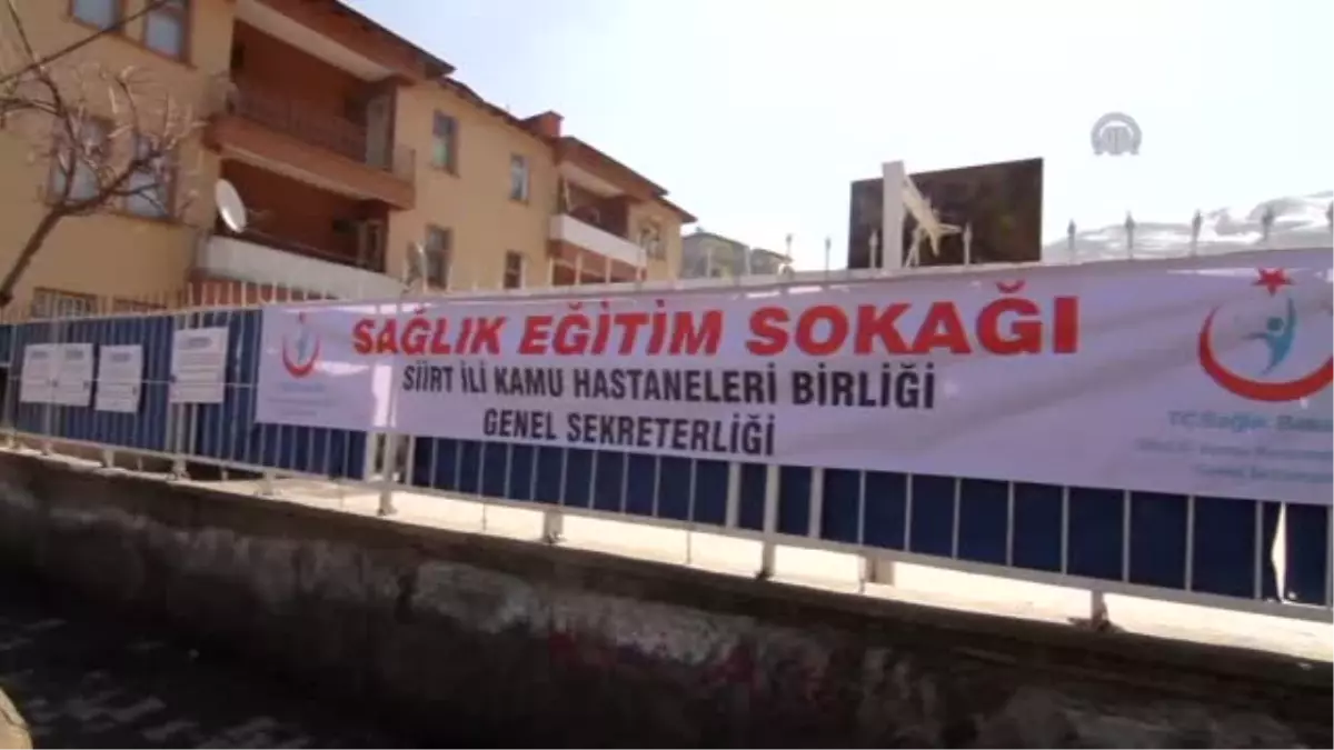 Pervari\'de "Sağlık Eğitim Sokağı" kuruldu -