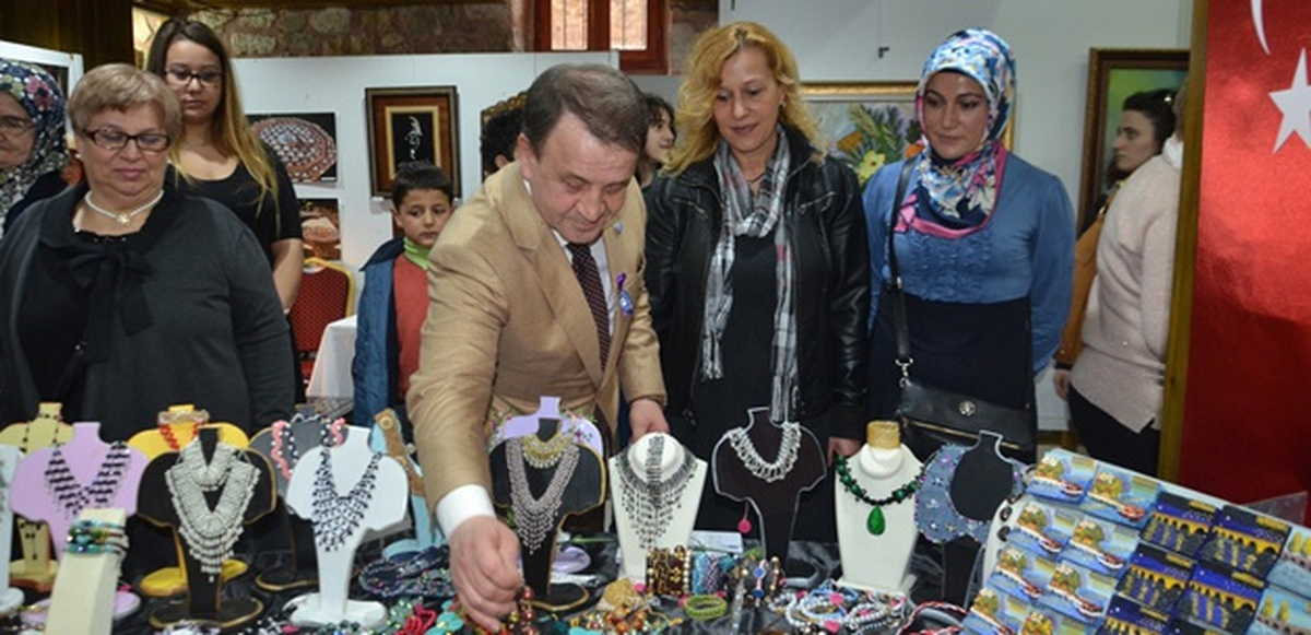 Silivrili Kadınlar Hünerlerini Sergiledi