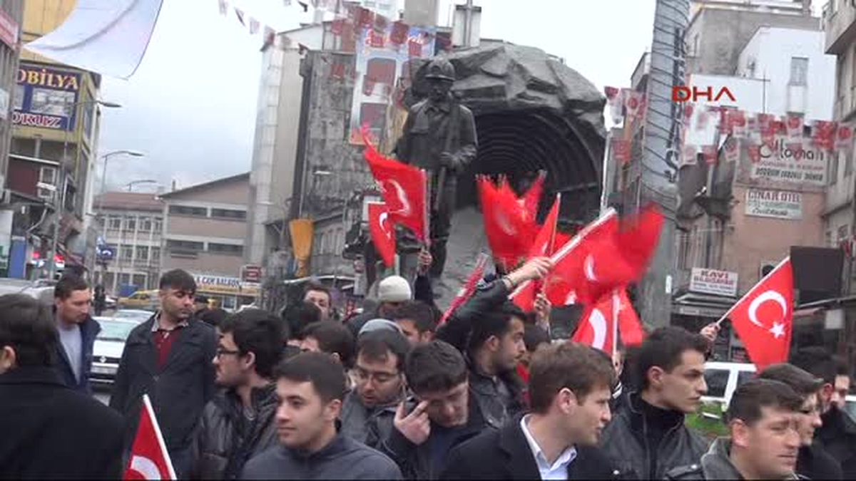 Zonguldak\'ta Hdp Yürüyüşü