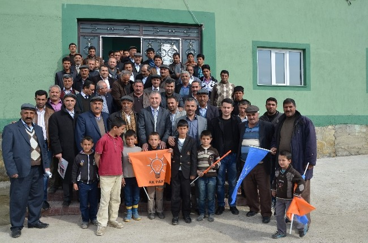 AK Parti İpekyolu Belediye Başkan Adayı Keyifli\'nin Köy Ziyaretleri