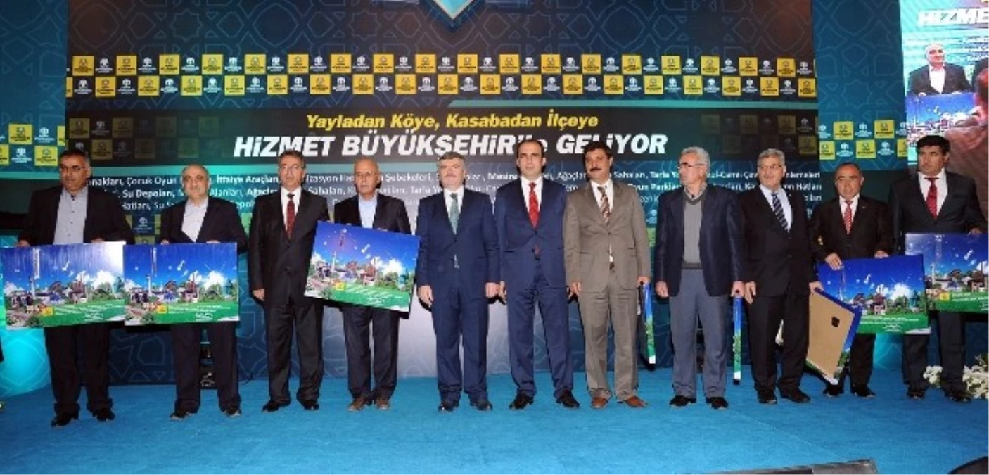 Başkan Akyürek, Belde Belediye Başkanlarıyla Buluştu