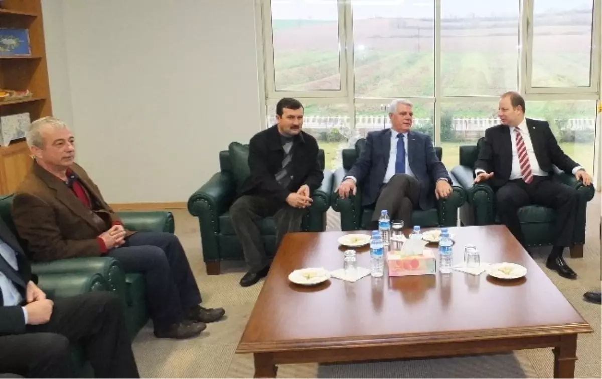 Başkan Sedefçi'den, Ticaret Borsası'na Ziyaret