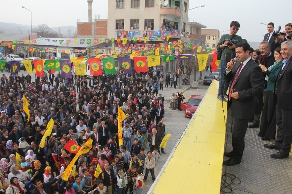 BDP Genel Eş Başkanı Demirtaş, Tuzluca\'da