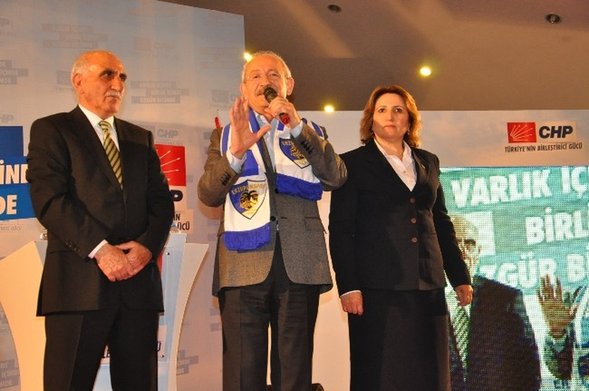 CHP Lideri Kılıçdaroğlu Erzurum\'da