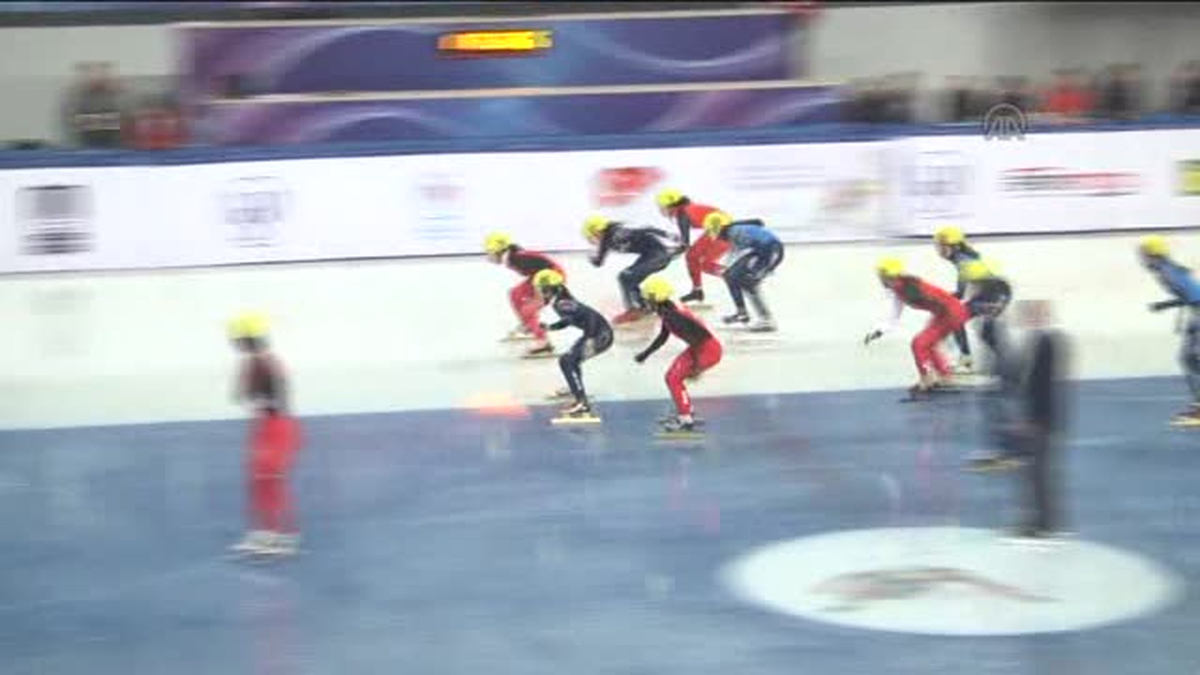 "Dünya Gençler Short Track Şampiyonası" sona erdi -