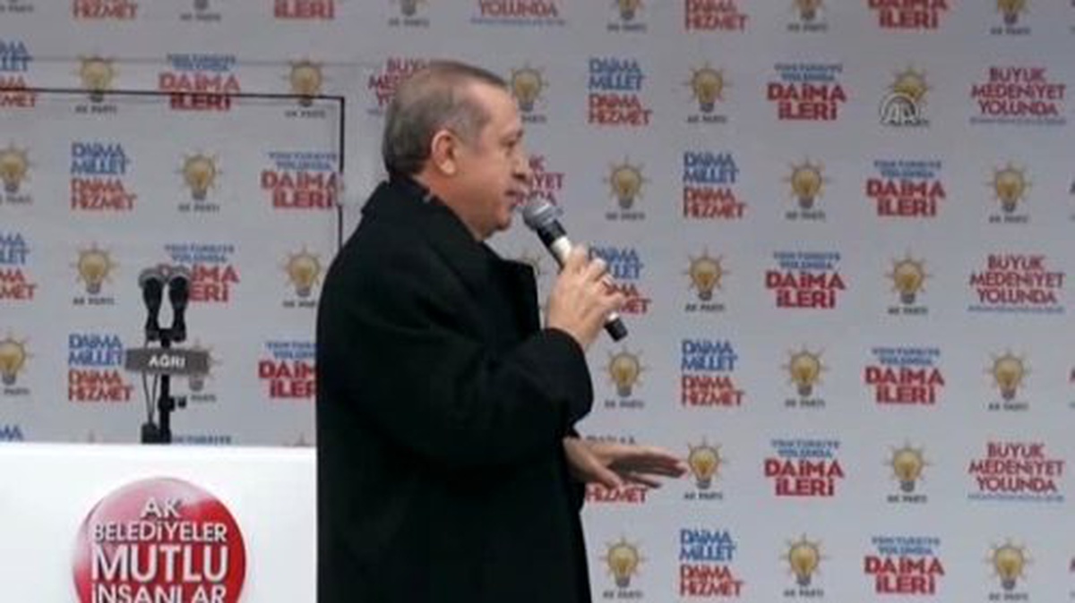 AK Parti\'nin Ağrı Mitingi