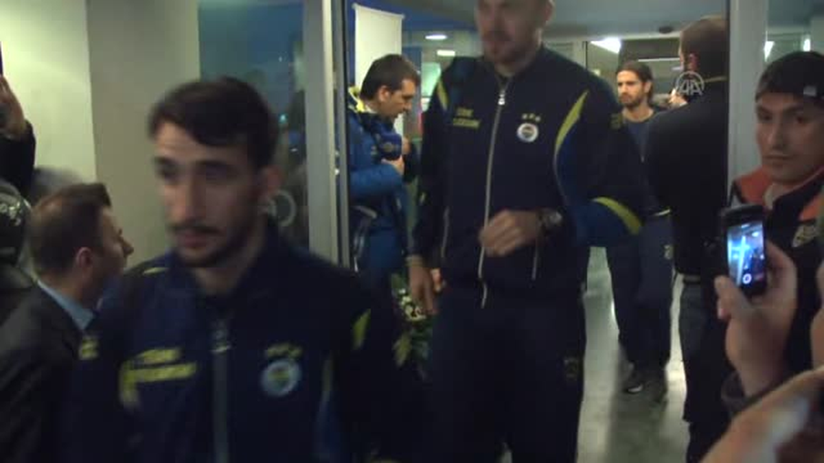 Fenerbahçe, Rize\'den Trabzon\'a geldi