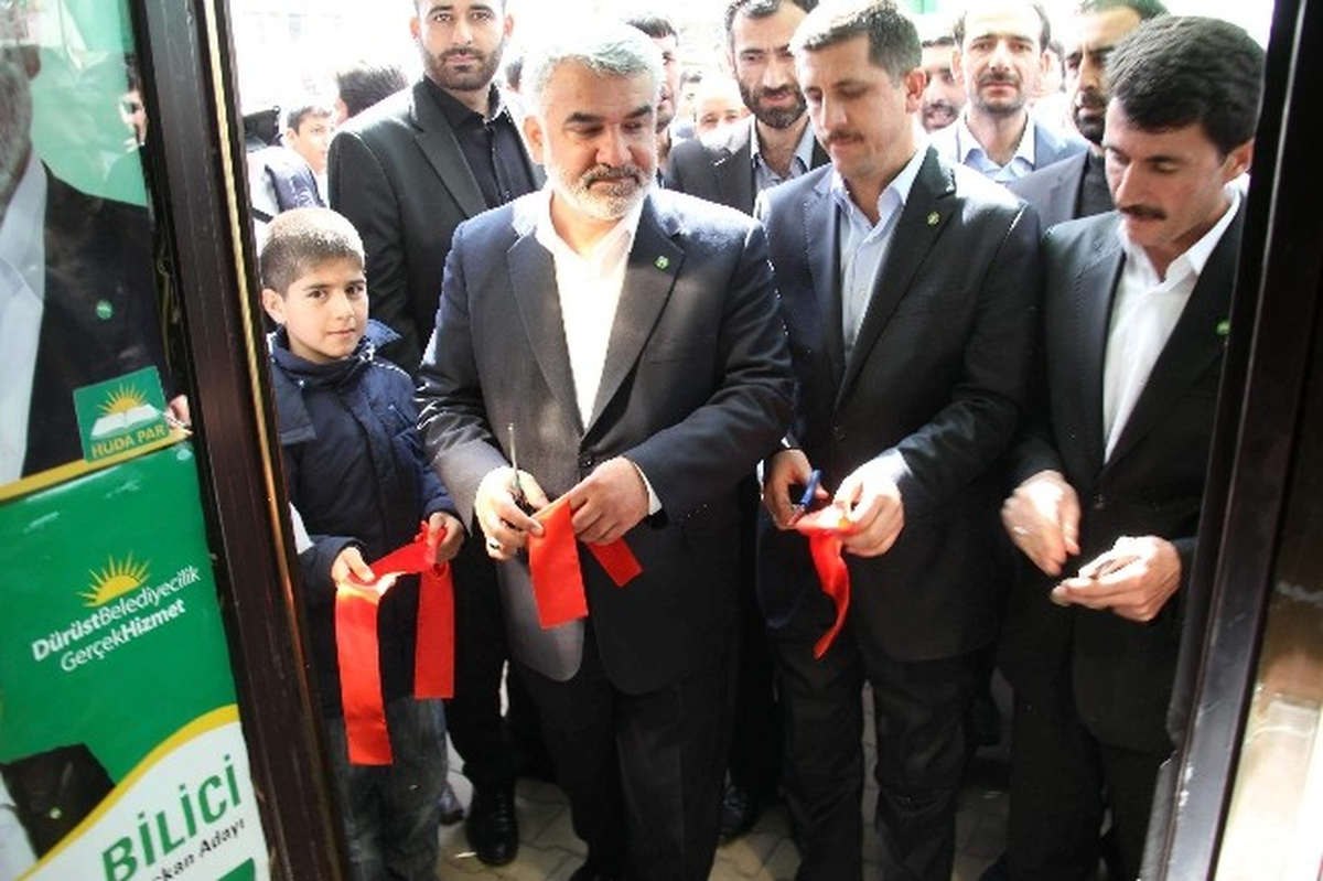Hüda-Par Genel Başkanı Yapıcıoğlu, Muradiye\'de Seçim Lokalinin Açılışı Gerçekleştirdi