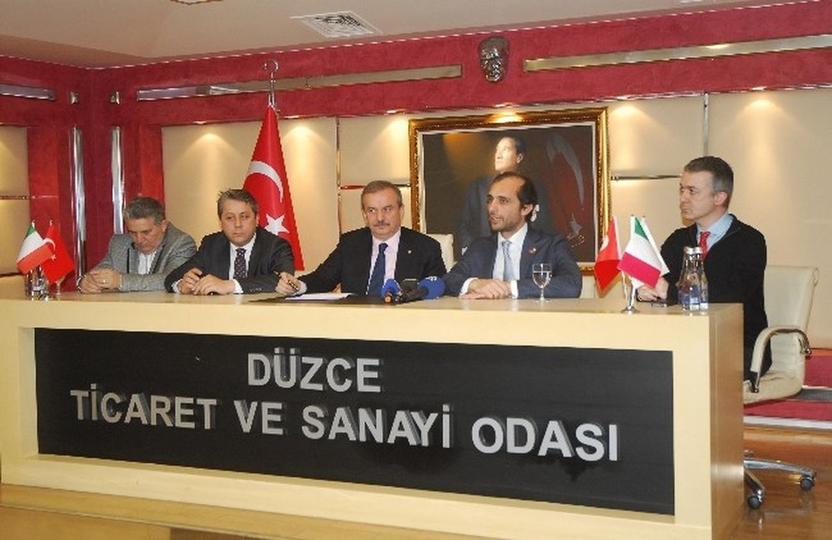 İtalya Başkonsolosu Düzce\'de