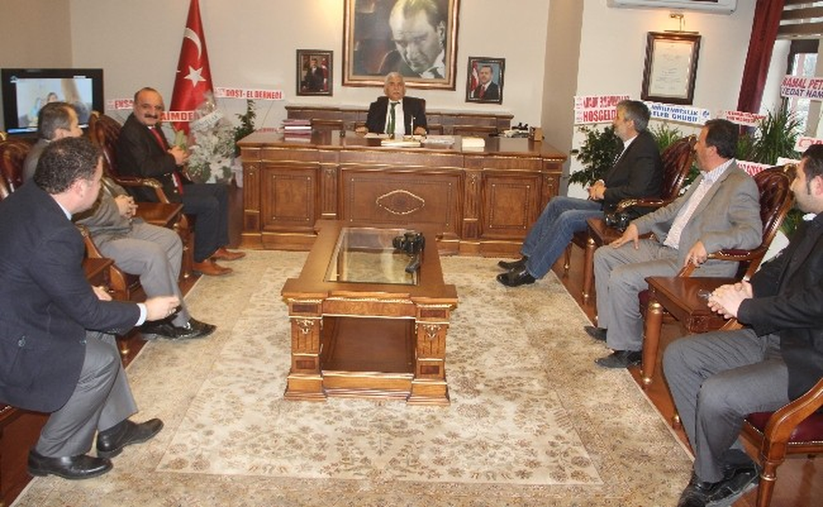 Karabük Gazeteciler Cemiyetin\'den Vali Alimoğlu\'na Ziyaret
