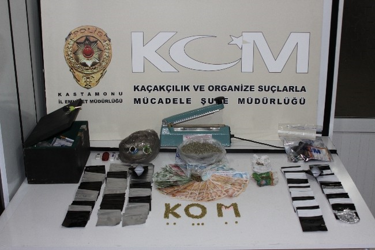 Kastamonu\'da Uyuşturucu Operasyonu