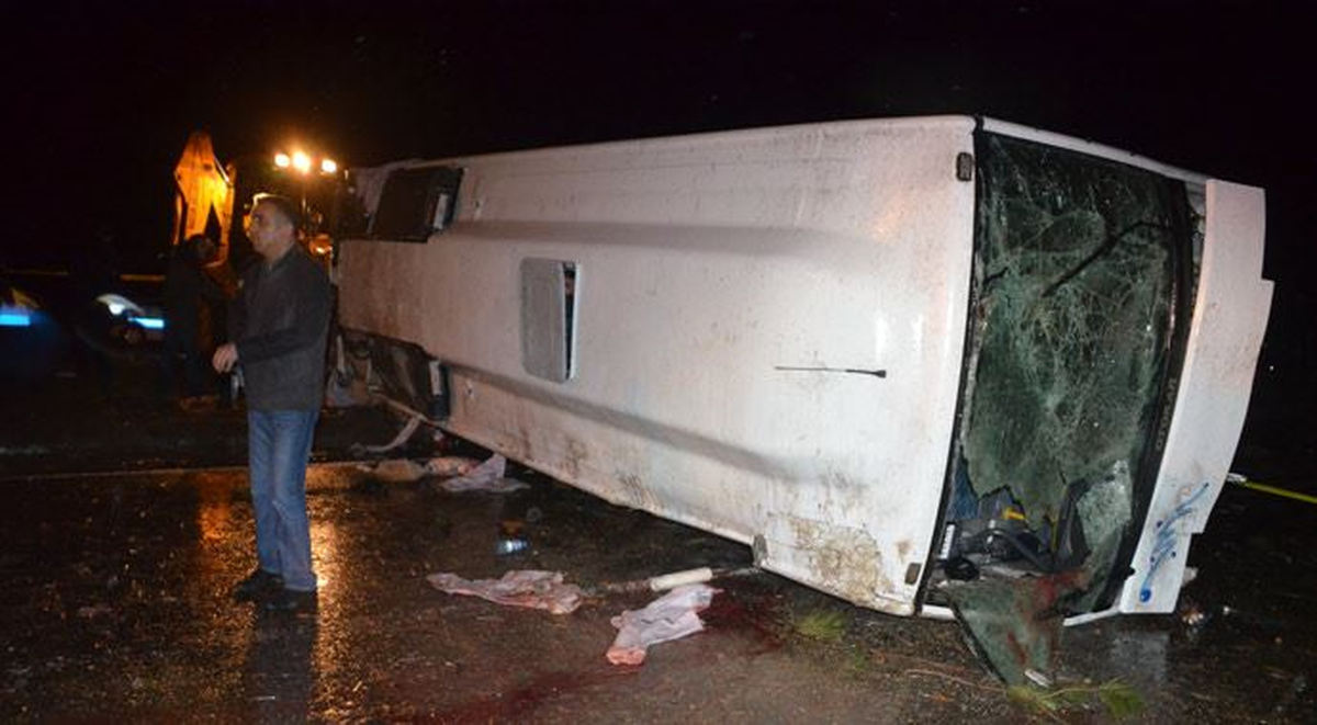 Kırşehir\'de 3 Polisin Şehit Olduğu Kaza