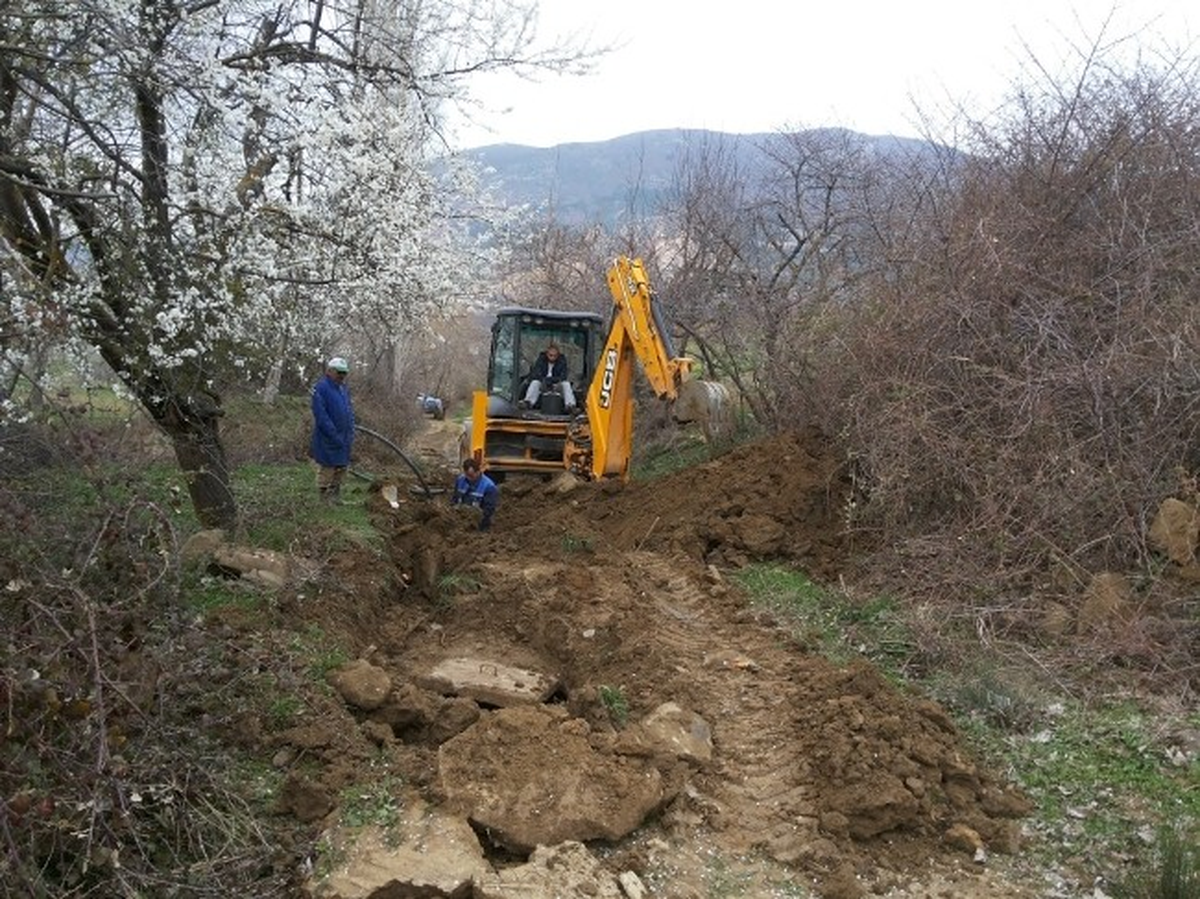 Köy Şebekeleri Yenileniyor